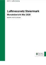 Monatsbericht Mai 2020 © Land Stmk.