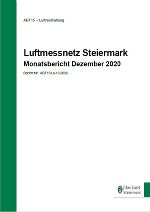 Monatsbericht Dezember 2020 © Land Stmk.