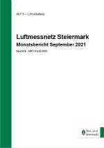 Monatsbericht September 2021 © Land Stmk.