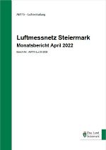 Titelblatt und Verlinkung zum Monatsbericht April 2022