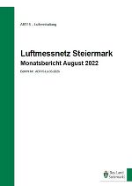 Titelblatt und Verlinkung zum Monatsbericht August 2022