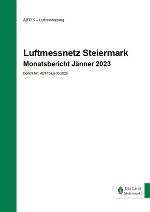 Monatsbericht Jänner 2023 © Land Stmk.