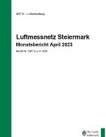 Titelblatt und Verlinkung zum Monatsbericht April 2023