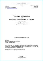 Partikelemissionsreduktion 