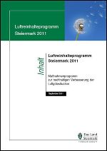 Luftreinhalteprogramm 2011