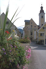 Steinerne Brücke mit Johannes, Blick Kirchplatz © . Steinerne Brücke mit Johannes, Blick Kirchplatz © .