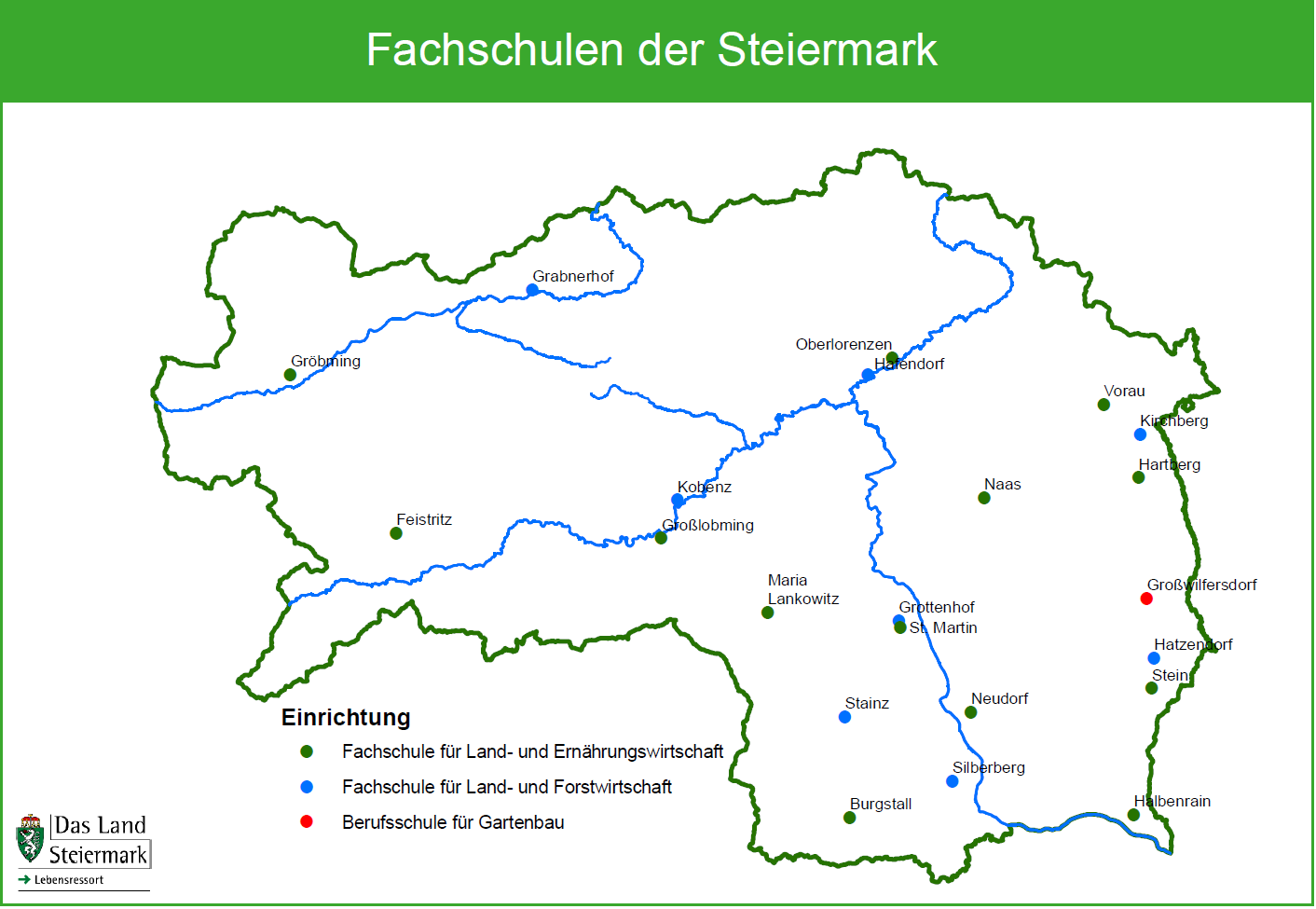 Überblick Verwaltung Land Steiermark