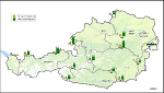 Nasse Deposition im Land Steiermark © TU Graz