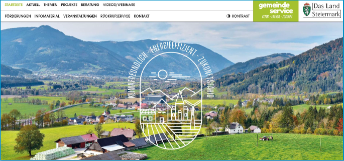 Steirisches Gemeindeservice Website